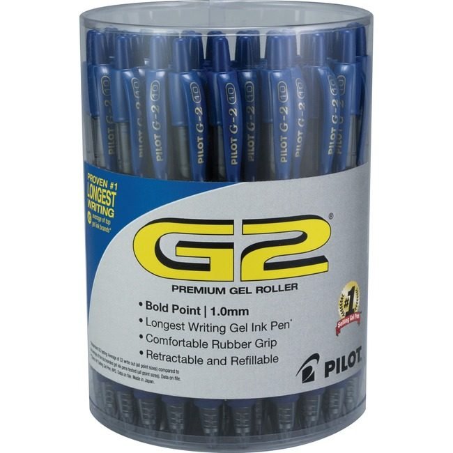 Pilot Corporation of America Pens Gel G2 1.0MM Blu Tub PIL84099