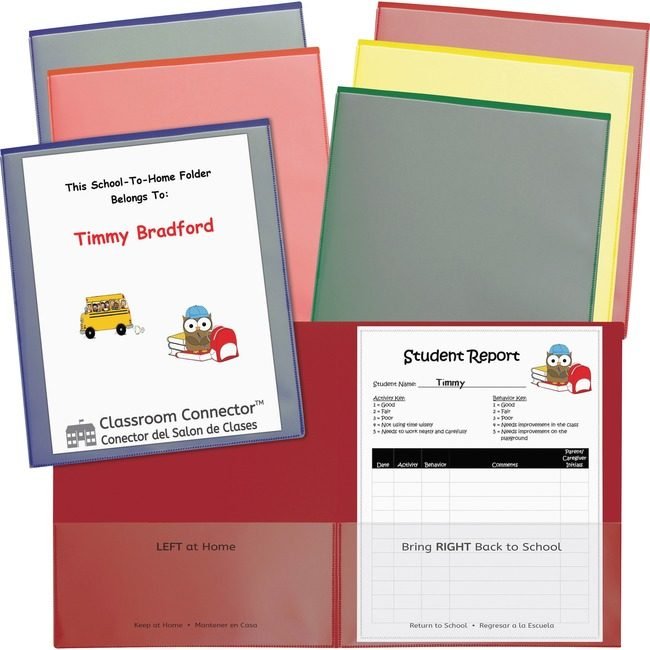C-Line Products Folder Clssrm Conne Letter 6 Count CLI32010