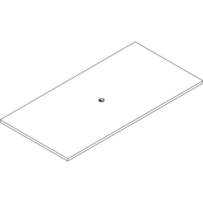 Lorell Top Conf Rctngl 48X96 Es LLRPRC4896ES