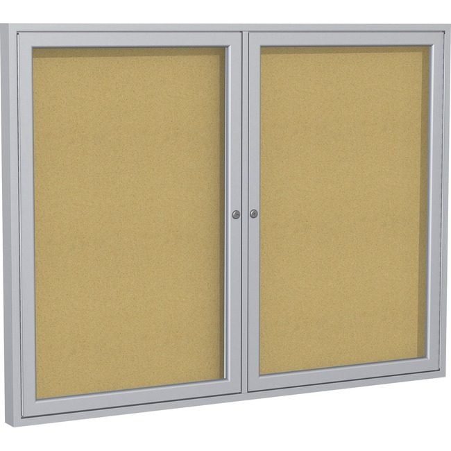 Ghent Manufacturing Board Enc 2DR Alm 36X60 Crk GHEPA23660K