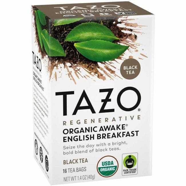 Starbucks Coffee Company Tea Tazo Orgnc Awake 16 BAG TZO00303