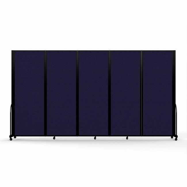 Screenflex Divider 76"HX141"W Ny Bkf SCXFSH765BDV
