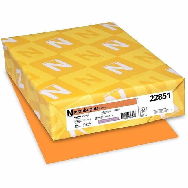 Neenah Paper, Inc. Astrobrights Astrobrt 65# Csmc Org WAU22851