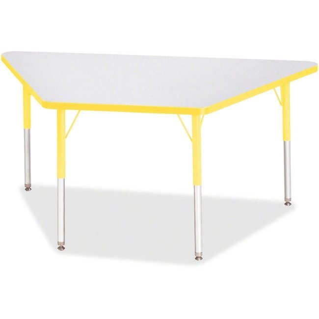 Jonti-Craft, Inc. Table Trapezoid 30X60 Gy/Yw JNT6443JCA007