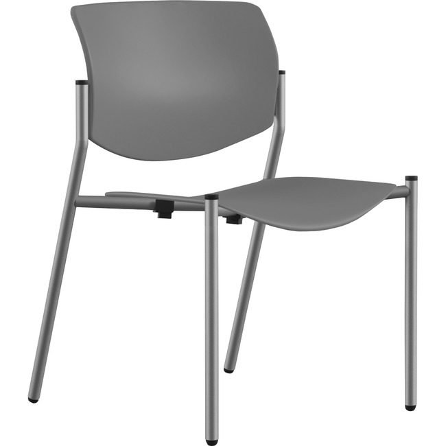 9to5 Seating Chair Stck Plastic 22" Gy/Sr NTF1210A00SFP14