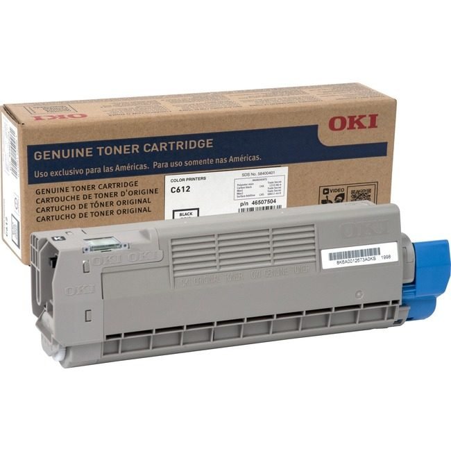OKI Data Toner C612 8K BLACK OKI46507504