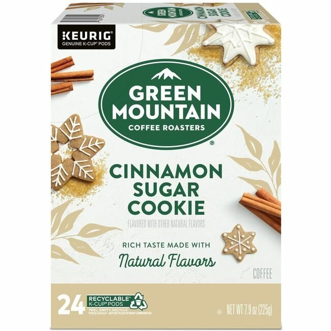 Keurig Dr Pepper / Green Mountain Coffee Roasters Kcup Cookie Sugar Cinnamon GMT79742