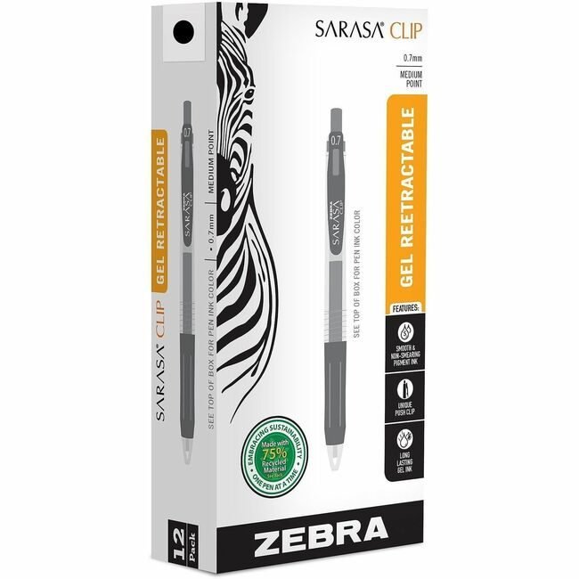 Zebra Pen Corporation Sarasa Clip GEL 0.7MM ZEB48710