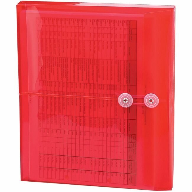 Smead Manufacturing Co. Envelope Sdeld Letter 5 Pack Red SMD89527
