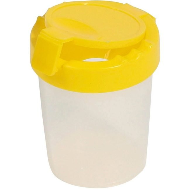 Deflecto Cup Paint Yellow DEF39515YEL
