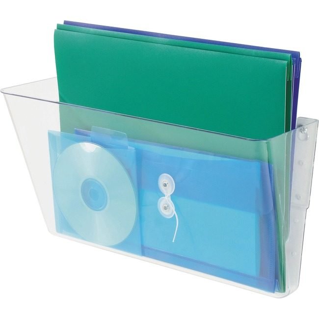 Deflecto Pocket Wall Legal Stack Clear DEF74301