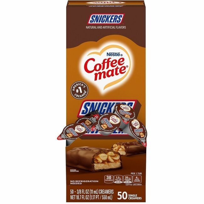 Nestlé Coffee mate Creamer Snickers 50 Count NES61425CT