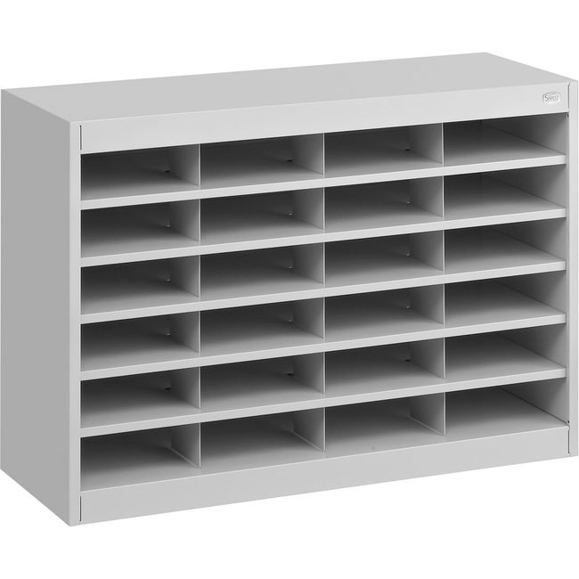 Safco Products Organizer Lit 24CMPT Gray SAF9211GRR