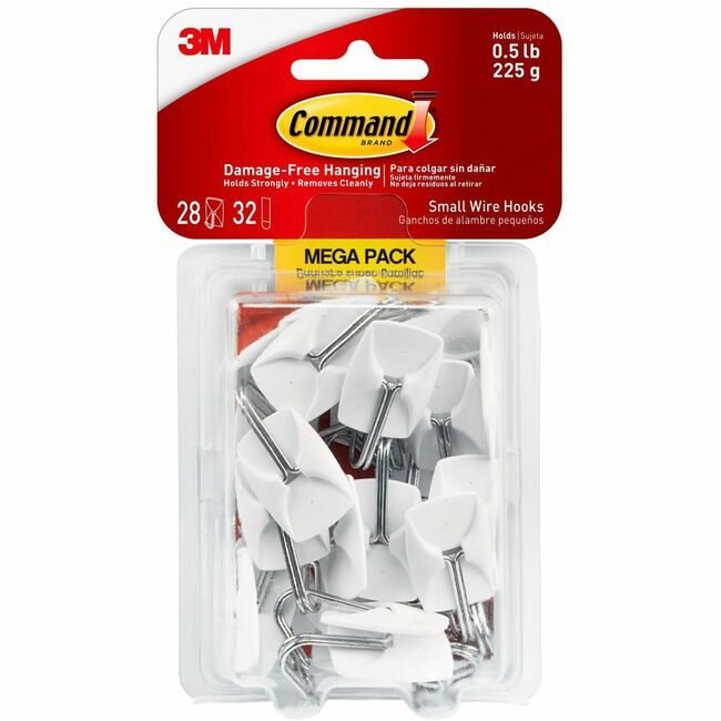 3M Company Hooks Command Megapack 28 Pack MMM17067MPES