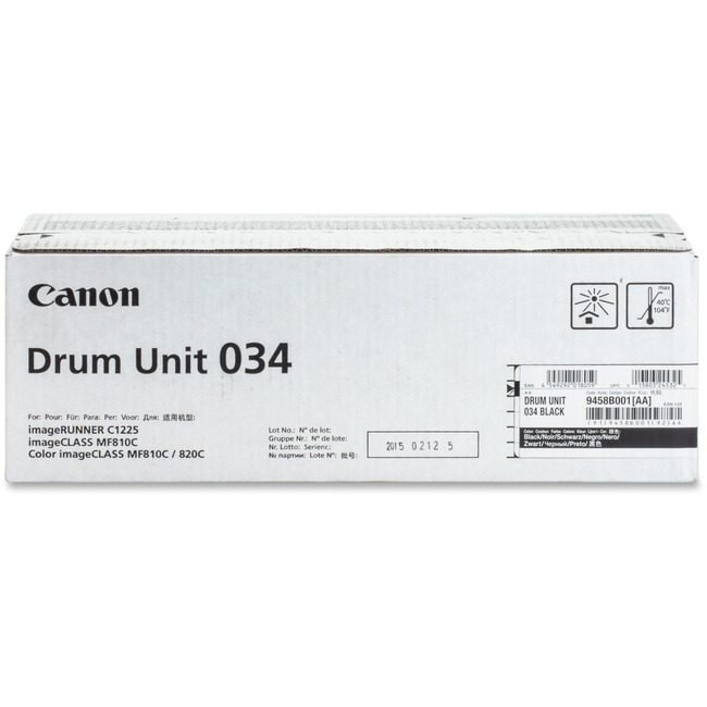 Canon U.S.A. Unit Drum Black 34K CNMDRUM034BK