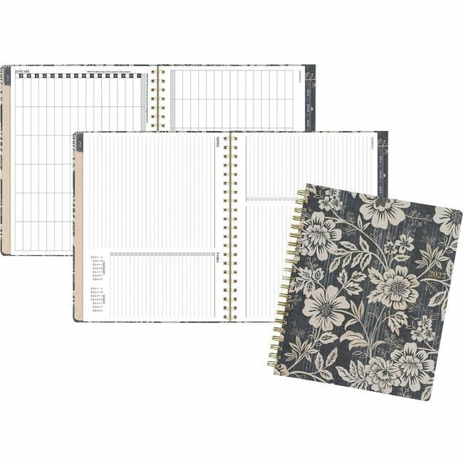 ACCO Brands AT-A-GLANCE Planner Mth Large Denim Bloom AAG1850902
