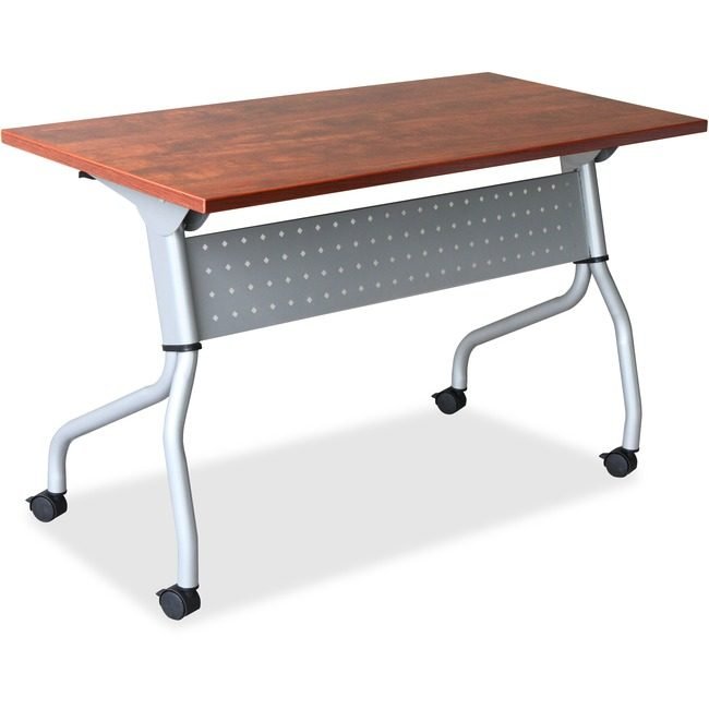 Lorell Table Trn Flip 60X24 Cy/Sl LLR60720