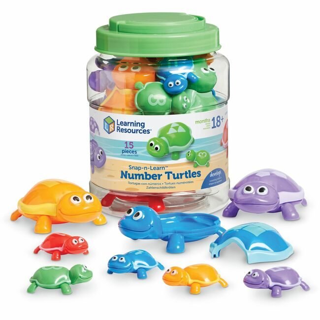Learning Resources Game Number Trtle Snap&Lern LRNLER6706
