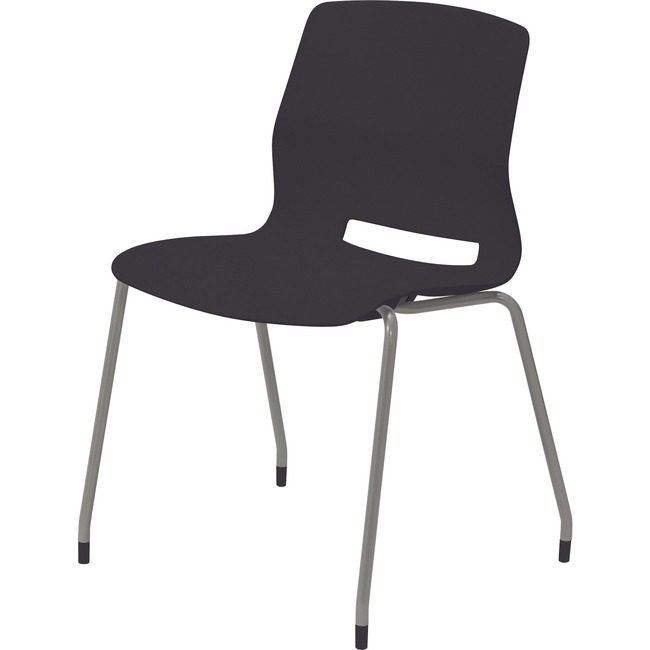 KFI Seating Chair 4-LEG Armless Black KFI2700-P10