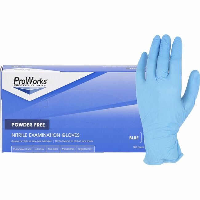 Hospeco Brands Group Glove Nitrile Exam 4M M HOSGLN135FM