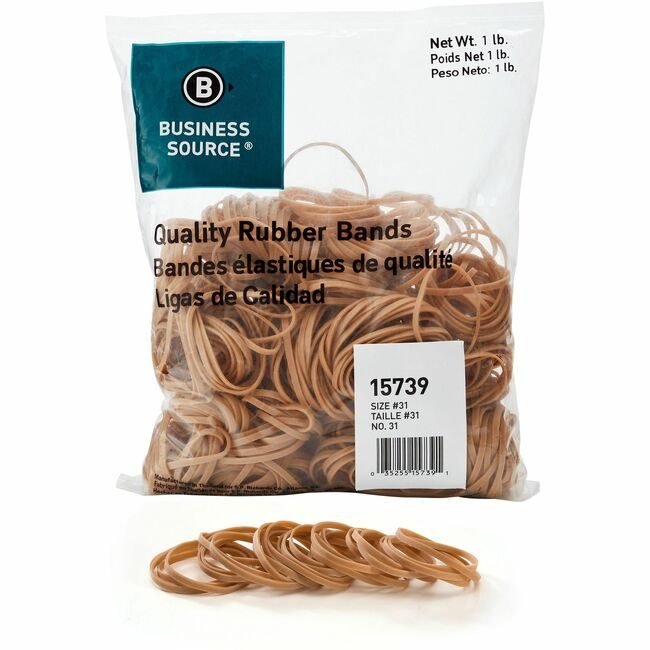 Business Source Rubberbands SIZE #31 1LB BSN15739