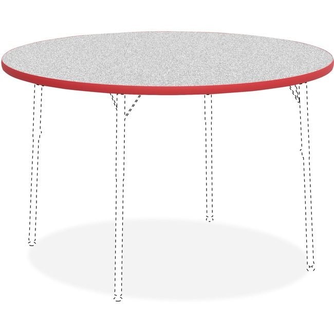 Lorell Tabletop Actty 48R Gy/Rd LLR99923