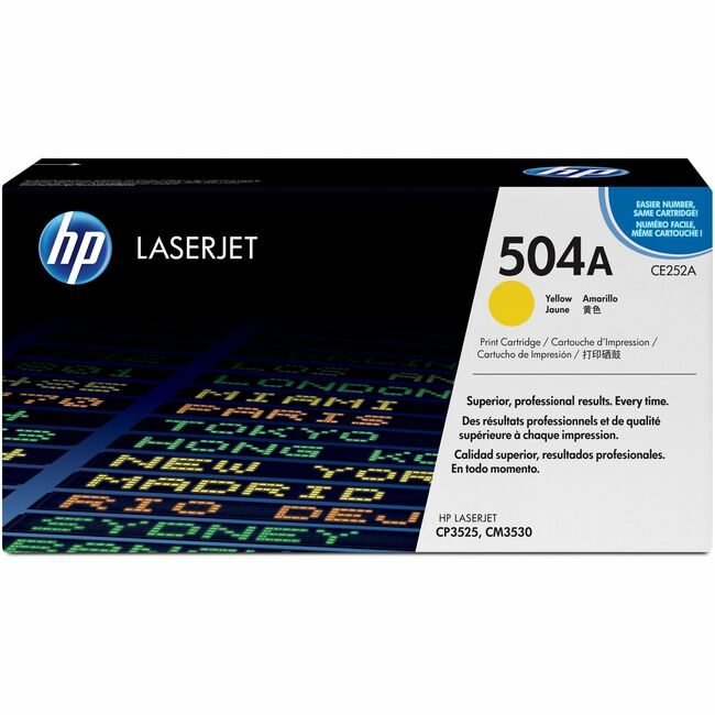 HP Inc. / Hewlett-Packard Crtdg Prnt Yellow Clj CE252A HEWCE252A