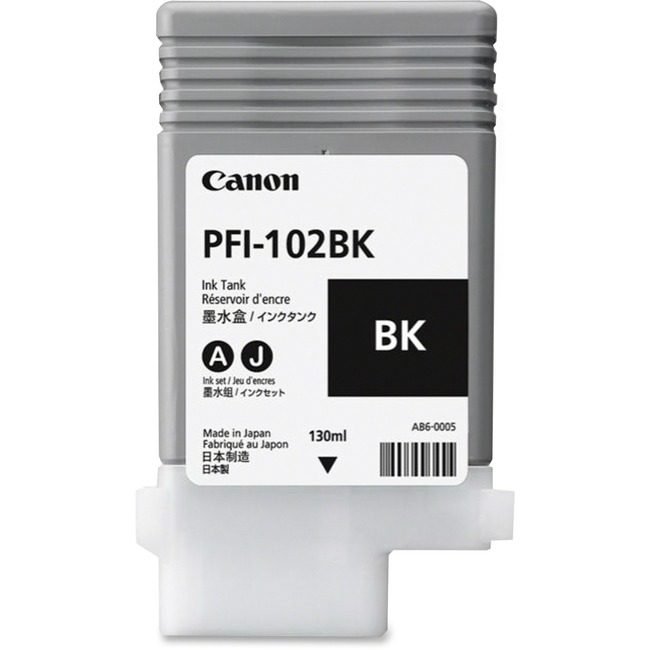 Canon U.S.A. Crtdg Ink PFI-102BK Black CNM0895B001AA