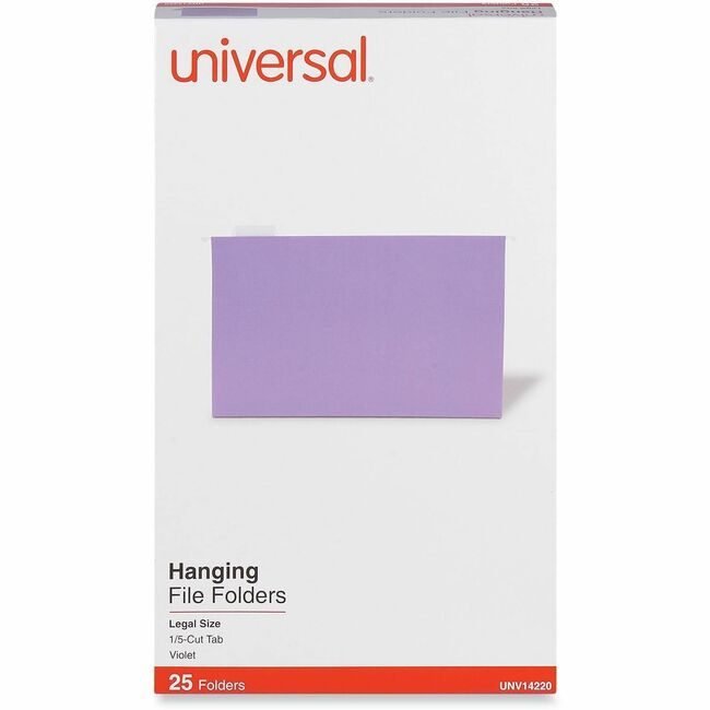 Universal Office Products Folder Hang Legal 25/BX Vl UNV14220