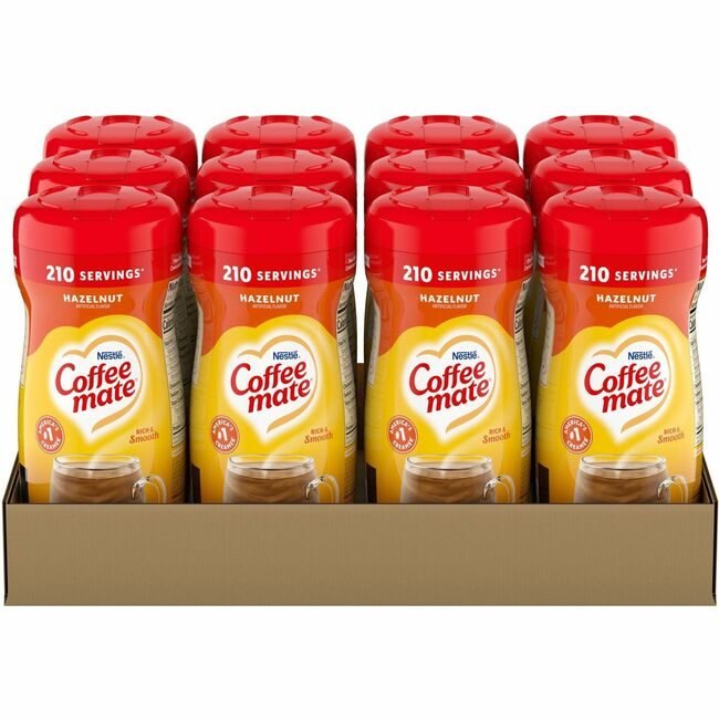 Nestlé Coffee mate Creamer Hazelnut Canister NES12345CT