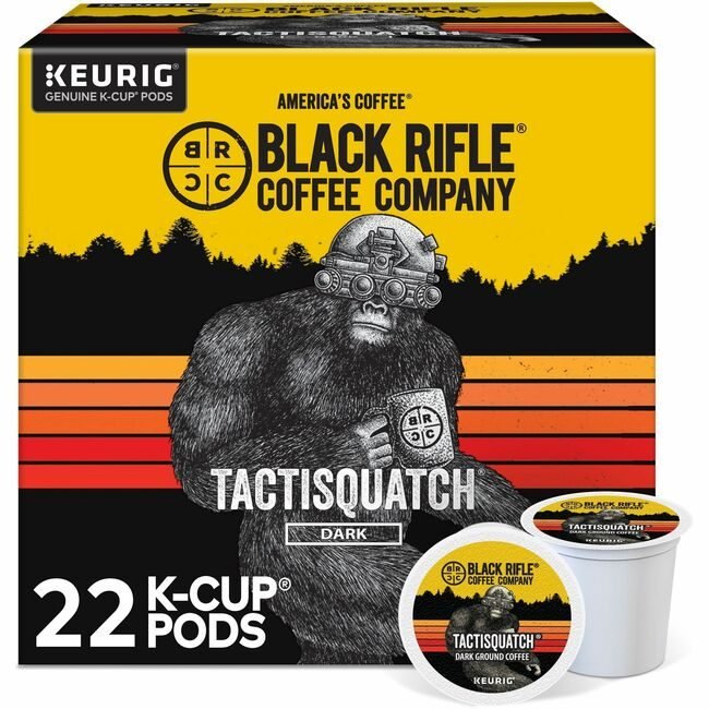Keurig Dr Pepper / Green Mountain Coffee Roasters Kcup Tactisquatch 22BX GMT0490CT