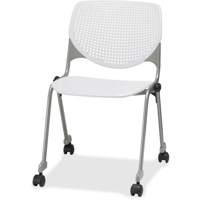 KFI Seating Poly Caster Stack Chair KFICS2300P08