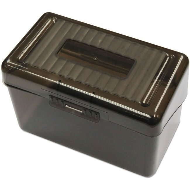 Universal Office Products Cardholder 4X6 Index Black UNV47287