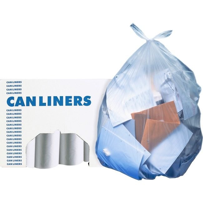 Heritage Bag / Novolex Liner Can 40X53 55GAL Clear HERH8053TCR01