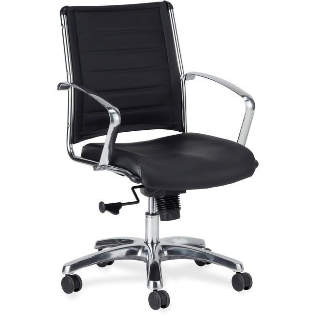 Eurotech Seating Europa-Midbk Blk EUTLE822BLK