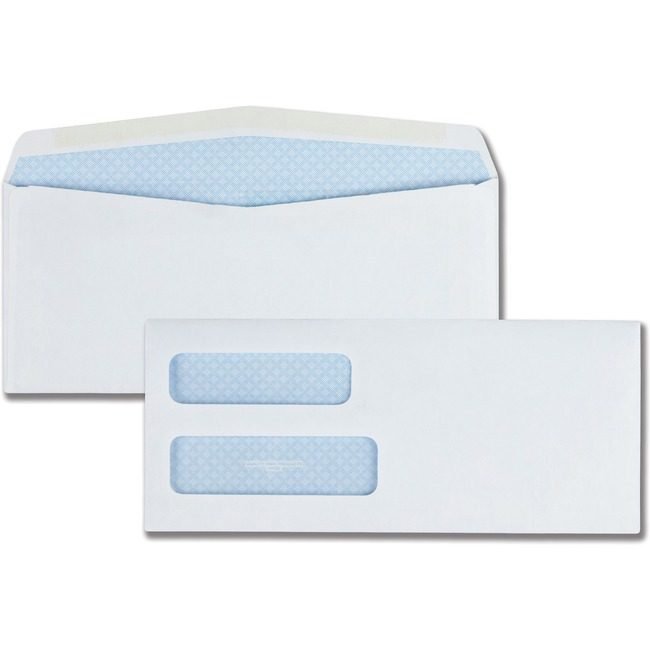 Quality Park Products Envelope Double Window #10 QUA24550