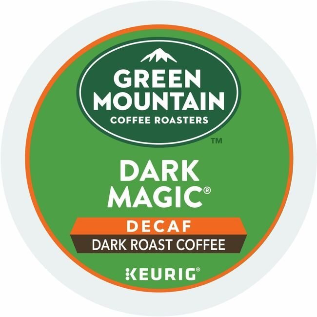 Keurig Dr Pepper / Green Mountain Coffee Roasters Kcup Darkmagic Decaf 24BX GMT4067