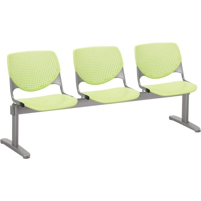 KFI Seating Beamseat 3SEAT Green/Green KFI2300BEAM3P14