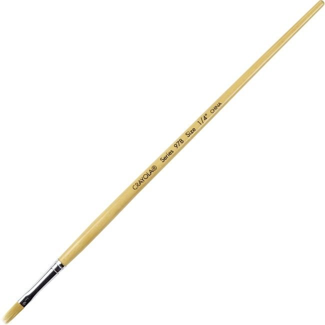 Crayola LLC Brush Flat Wood Nylon CYO50978004