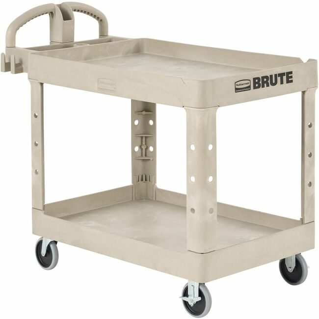 Rubbermaid Commercial Products Cart Service 2 SHELF Bg RCP452088BG