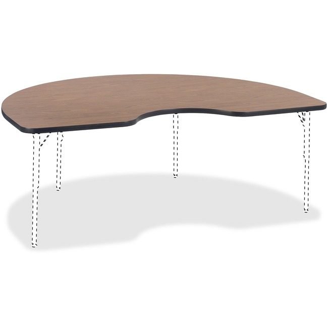 Lorell Top Activittable Kidney Oak LLR99898