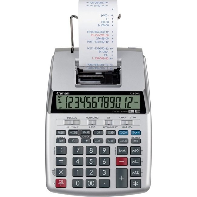 Canon U.S.A. Calc Prnt Mini Dsktp 12DGT CNMP23DHV3