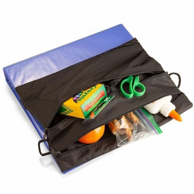 The Original Seat Sack Company Pouch Strap Binder 25 Pack Black SSK87193