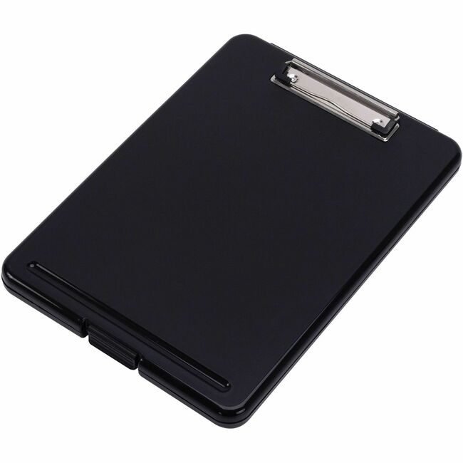 Business Source Clipboard Storage Plastc Black BSN37513