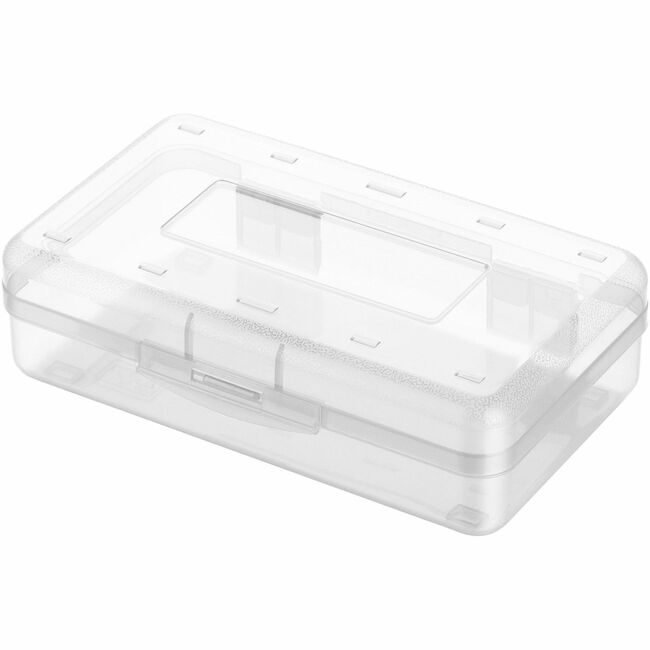 Business Source Case Pencil Plastic Clear BSN49272