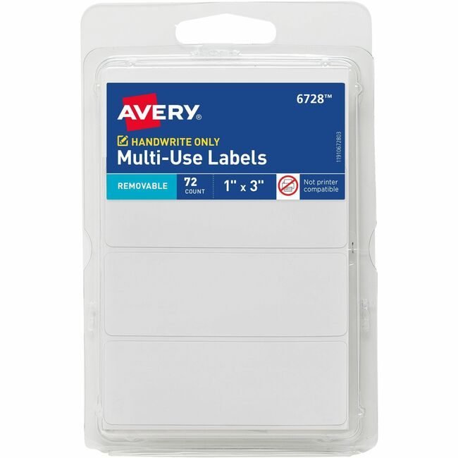 Avery Products Corporation Label Mp We 3UP AVE06728