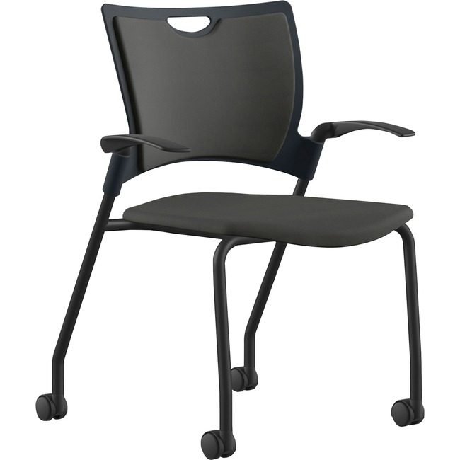 9to5 Seating Chair Stck Fbrc 25" On/Bk NTF1315A12BFON