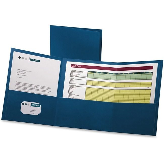 TOPS Products / ACCO legacy Oxford Folder Trifld Paper Pckt Be OXF59802