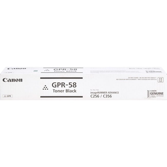 Canon U.S.A. Crtdg Lsr GPR58 C256 Black 23K CNM2182C003