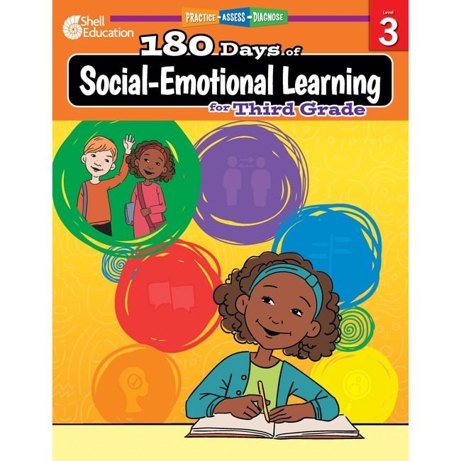 Teacher Created Materials / Shell Education Book 180 DAYS Sel GRADE3 SHL126959